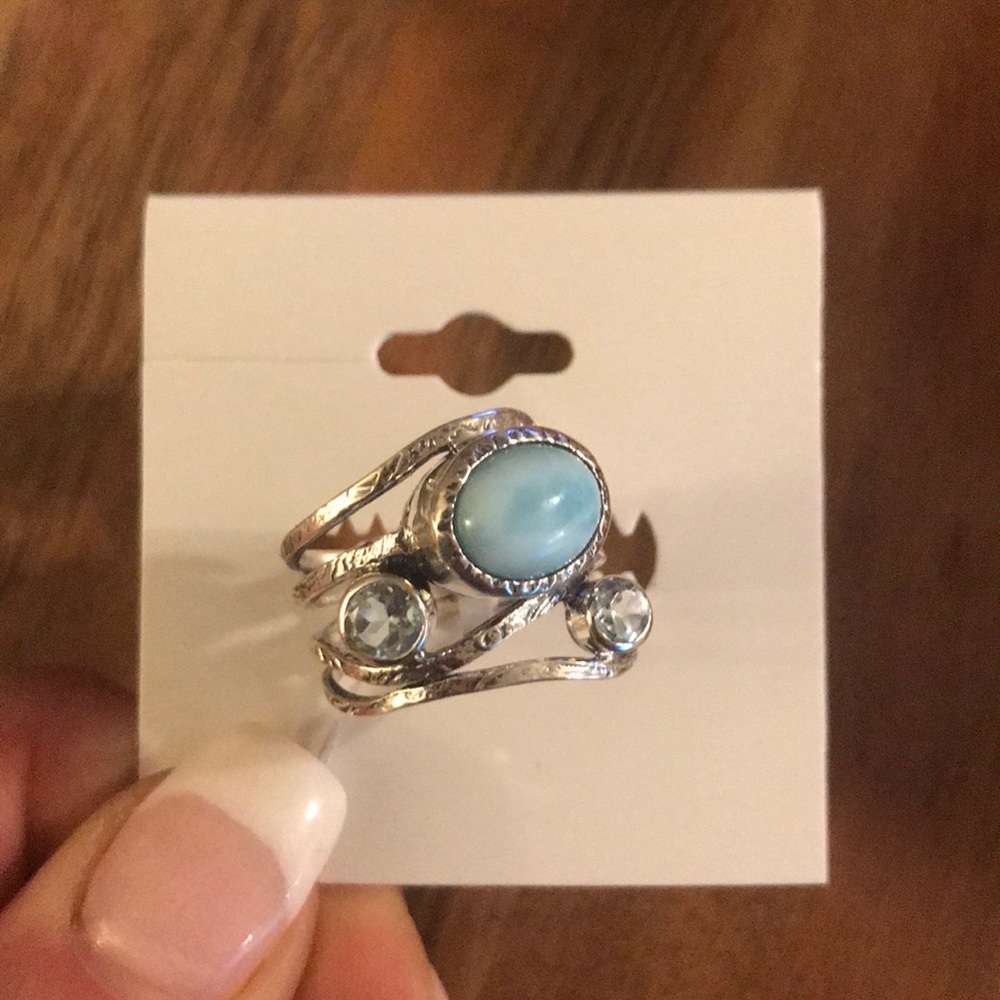 India YS .925 Sterling Silver Ring